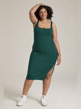 Beyond Yoga | Dresses | Beyond Yoga Fit The Mood Midi Dress Size Xs |  Poshmark